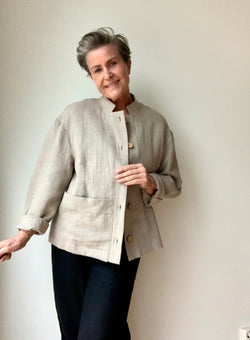 Sofia jakken linfarge